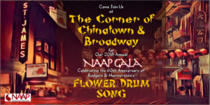 NAAP Gala 2018 to Celebrate Anniversary of FLOWER DRUM SONG December 2 