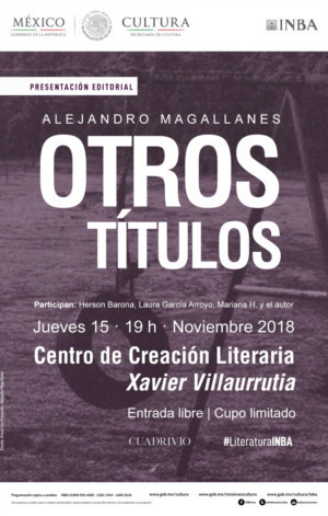 Alejandro Magallanes Presentará Libro Que Rompe Los Límites Entre Las Artes Visuales Y La Poesía Image