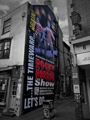 Mural Marks Countdown To ROCKY HORROR SHOW 