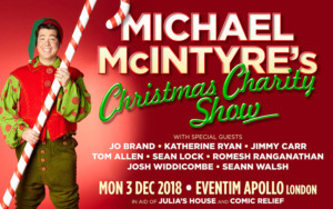 MICHAEL MCINTYRE'S CHRISTMAS CHARITY SHOW Returns To London's Eventim Apollo  Image