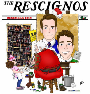 THE RESCIGNOS: MERRY CHRISTMAS TO PAUL, AND TO PAUL A GOOD NIGHT Comes to the Duplex Image