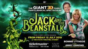 Bonnie Lythgoe's July Panto Will Be JACK AND THE BEANSTALK In 3D 