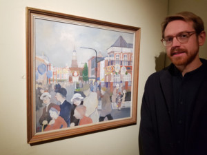 Painting By 'secret Lowry' Unveiled Ahead Of Special Solo Exhibition 