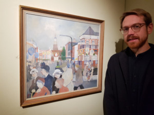 Painting By 'secret Lowry' Unveiled Ahead Of Special Solo Exhibition Image