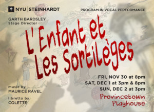 NYU Steinhardt To Stage L'ENFANT ET LES SORTILEGES Image
