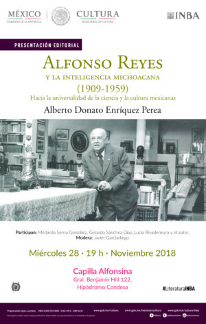 Presentarán Libro Sobre La Relación Interdisciplinaria De Alfonso Reyes Con Personajes Michoacanos  Image