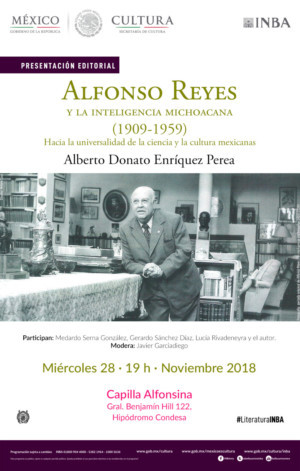 Presentarán Libro Sobre La Relación Interdisciplinaria De Alfonso Reyes Con Personajes Michoacanos Image