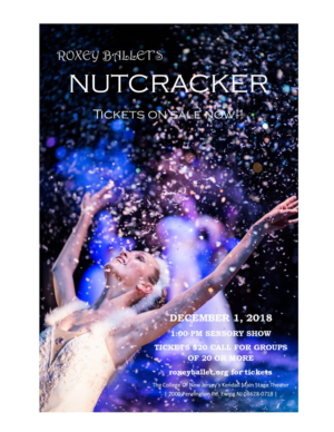 Roxey Ballet Presents Sensory Friendly Performance of THE NUTCRACKER 