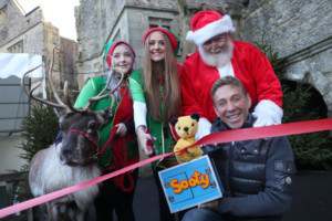 Richard Cadell And Sooty From Grand Theatre Pantomime Open Christmas Grotto in Dudley Castle 