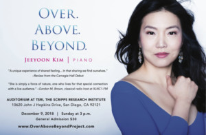 Classical Pianist Jeeyoon Kim Presents Album Release Concert At TSRI/ La Jolla Image