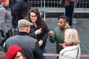 #NotALabRat: Actors' Equity Members Talk To Holiday Crowds About Need For New Lab Agreement Image