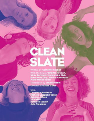 CLEAN SLATE- Begins This March at La Chapelle 