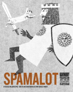 SPAMALOT Opens Jan. 11th at Kavinoky Theatre 