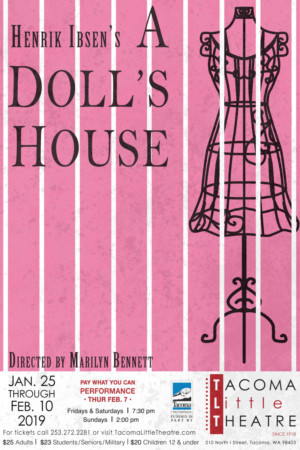 Tacoma Little Theatre Presents A DOLL'S HOUSE Image