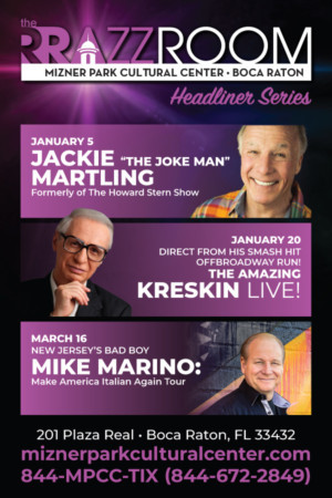 The Rrazz Room At Mizner Park Cultural Center Headliner Series 2019 Opening Show Announced 