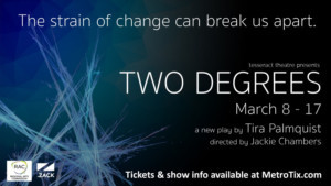 Tesseract Theatre Opens New Play Two Degrees This March! Image