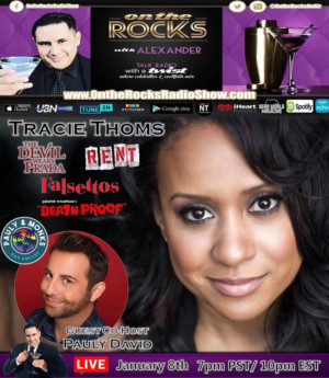 Tracie Thoms To Appear On ON THE ROCKS WITH ALEXANDER Radio Show Image