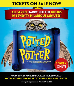POTTED POTTER Is Back In Manila By Magical Demand 