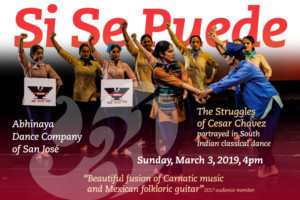 Abhinaya Presents SI SE PUEDE This March In San Jose Image