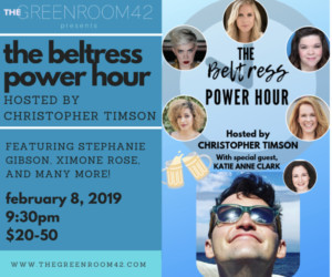 Stephanie Gibson And Ximone Rose Star In 'The Beltress Power Hour' At The Green Room 42 
