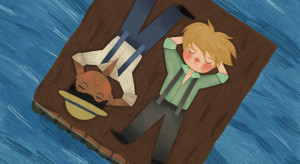 Announcing The Young Stars Of Huckleberry Finn's BIG RIVER, An ATMTC Professional Production Image