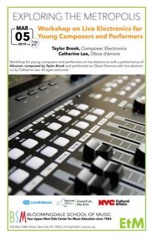 EtM Con Edison Composer in Residence Taylor Brook Conducts Free Workshop for Young Composers Image