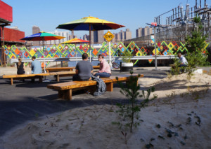 Northern NJ Community Foundation's ArtsBergen Invites Community To Create The Path Of Us: A Public Art Fence Weaving Image