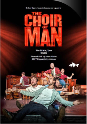 THE CHOIR OF MAN Comes to Sydney Image
