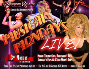 MUSICAL MONDAYS: LIVE! Return February 18 At The Slipper Room! Image