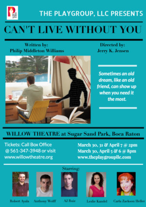 CAN'T LIVE WITHOUT YOU Comes to the Willow Theatre Image