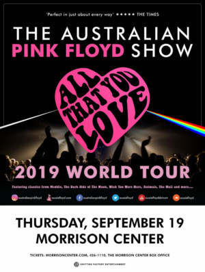 THE AUSTRAIAN PINK FLOYD SHOW Announced At Morrison Center Image