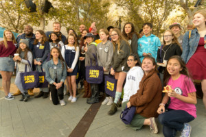 Cast Of COME FROM AWAY Surprises Student Activist Group At Segerstrom Center Image
