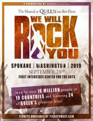 WE WILL ROCK YOU THE MUSICAL Announced At First Interstate Center For The Arts Image