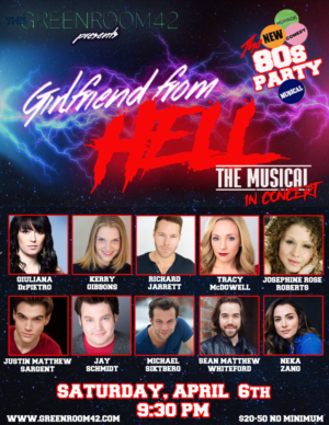 GIRLFRIEND FROM HELL: The Musical To Play Green Room 42 