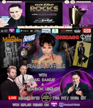 Frances Ruffelle Will Appear On ON THE ROCKS Radio Show Image