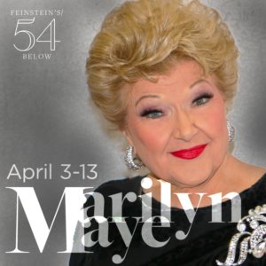Marilyn Maye Returns To Feinstein's/54 Below This April 