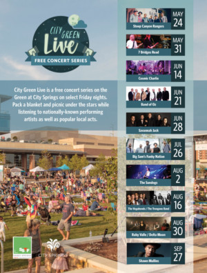 Art and Music Spring Forth On The City Green At CITY SPRINGS LIVE Image