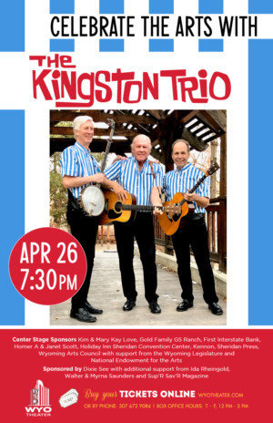 The WYO Celebrates The Arts With The Kingston Trio Image