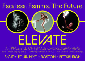 ELEVATE: A TRIPLE BILL OF FEMALE CHOREOGRAPHERS To Tour This Spring Image