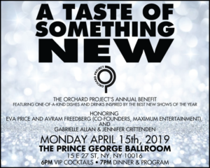 Announcing The Chefs And Talent For A TASTE OF SOMETHING NEW 