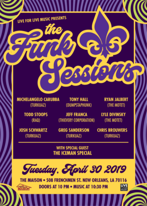 New Orleans Edition Of The Funk Sessions To Take Place Between Jazz Fest Weekends 