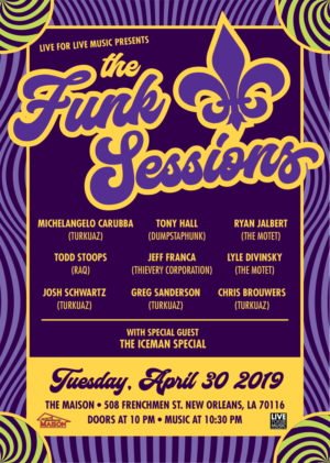 New Orleans Edition Of The Funk Sessions To Take Place Between Jazz Fest Weekends Image