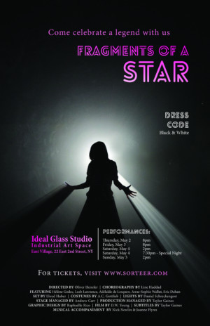 FRAGMENTS OF A STAR To Have Five Performances in New York in May Image