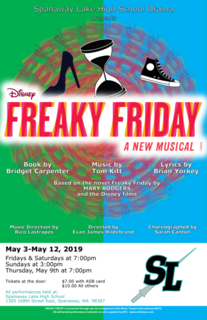 Spanaway Lake High School Presents FREAKY FRIDAY Image