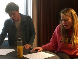 Isaac Powell, Hailey Kilgore, Kathryn Gallagher Now Streaming In LOVEVILLE HIGH Podcast Image