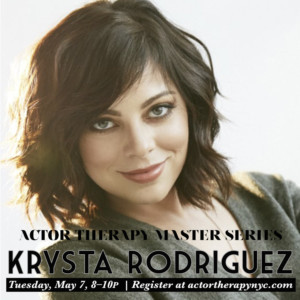 Krysta Rodriguez Hosts Master Class with Actor Therapy Image