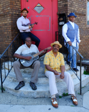 Flushing Town Hall Presents Country Blues & Dance By Phil Wiggins Blues House Party And The Harris Brothers Image