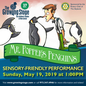 Sensory Friendly Performance Announced At The Growing Stage!  Image