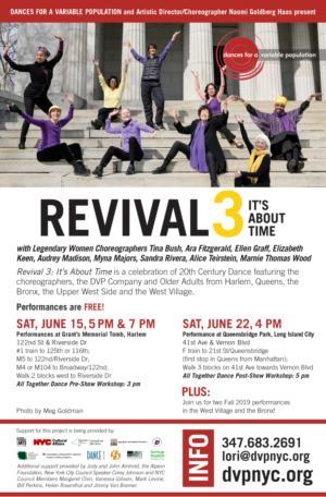 Dances For A Variable Population Presents REVIVAL 3 Image