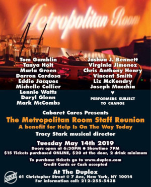 The Metropolitan Room Announces Staff Reunion Show May 14  Image